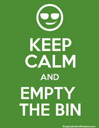 Empty the bin
